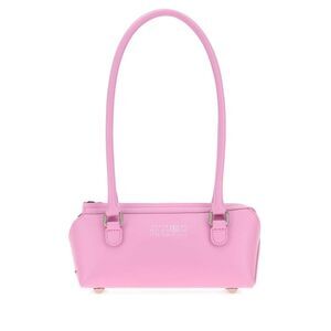 Mm6 Maison Margiela Women Pink Leather Bauletto Shoulder Bag